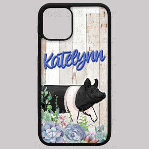 Livestock and Succulents Phone Case Design-Made to Order