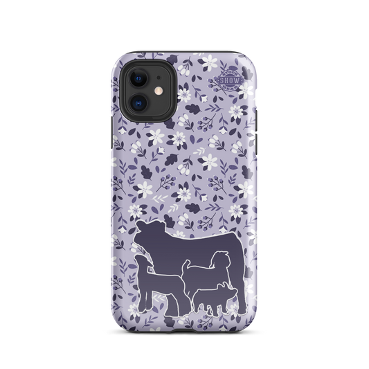 Show Stock "Lavender Floral" Tough Phone Cases
