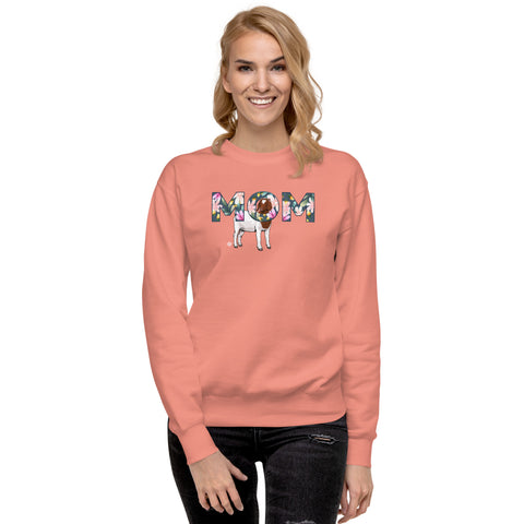 Boer Goat Show Mom Sweatshirt