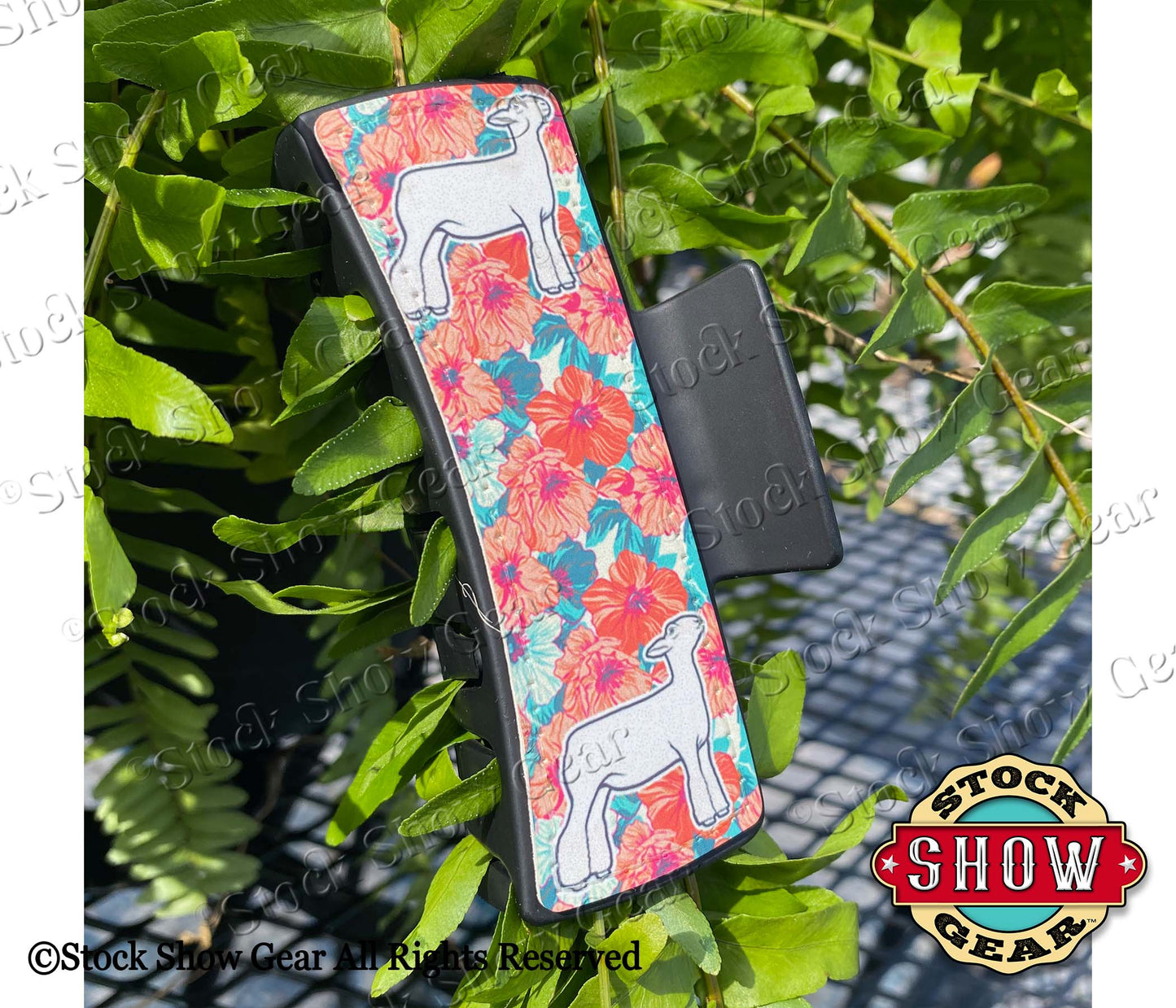 Sheep Hair Claw Clips