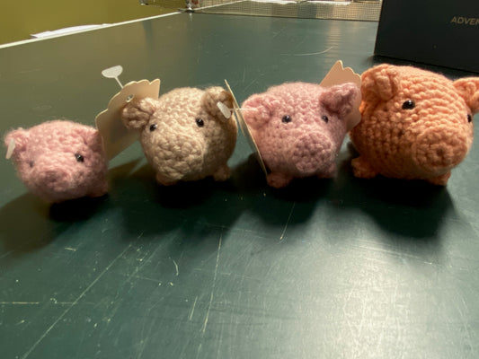 Lauren's Crochet Pigs