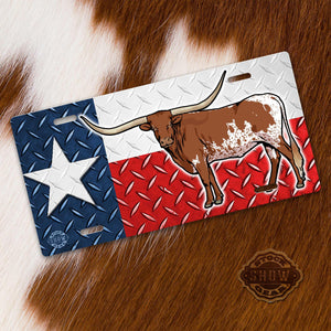 Texas Longhorn License Plates