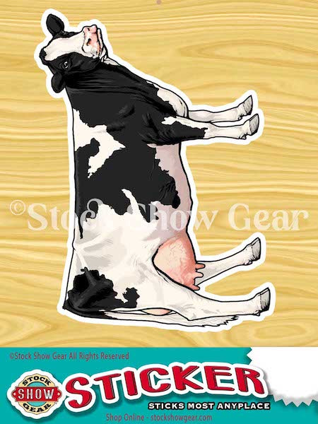 Holstein Dairy Cow Stickers