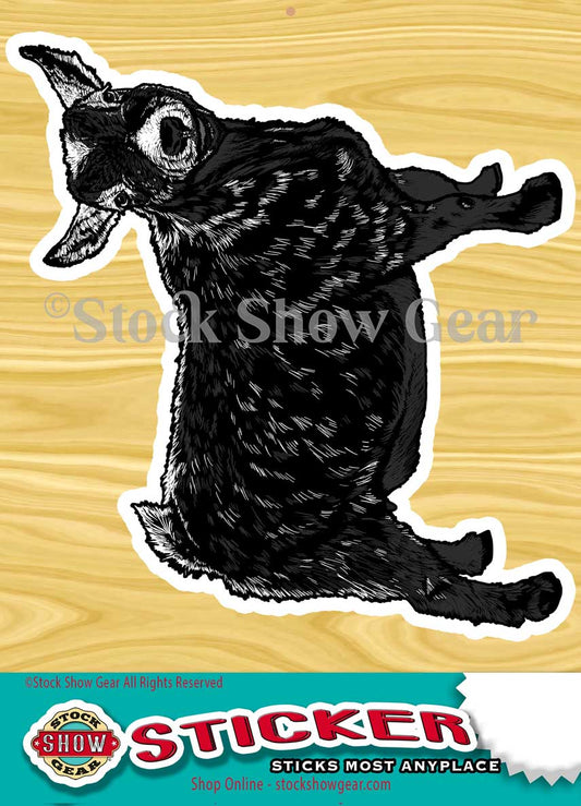 Agouti Pygmy Goat Stickers