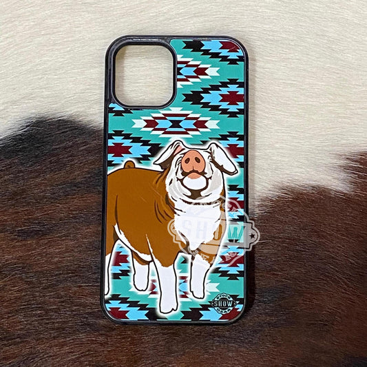 Hereford Pig Phone Cases