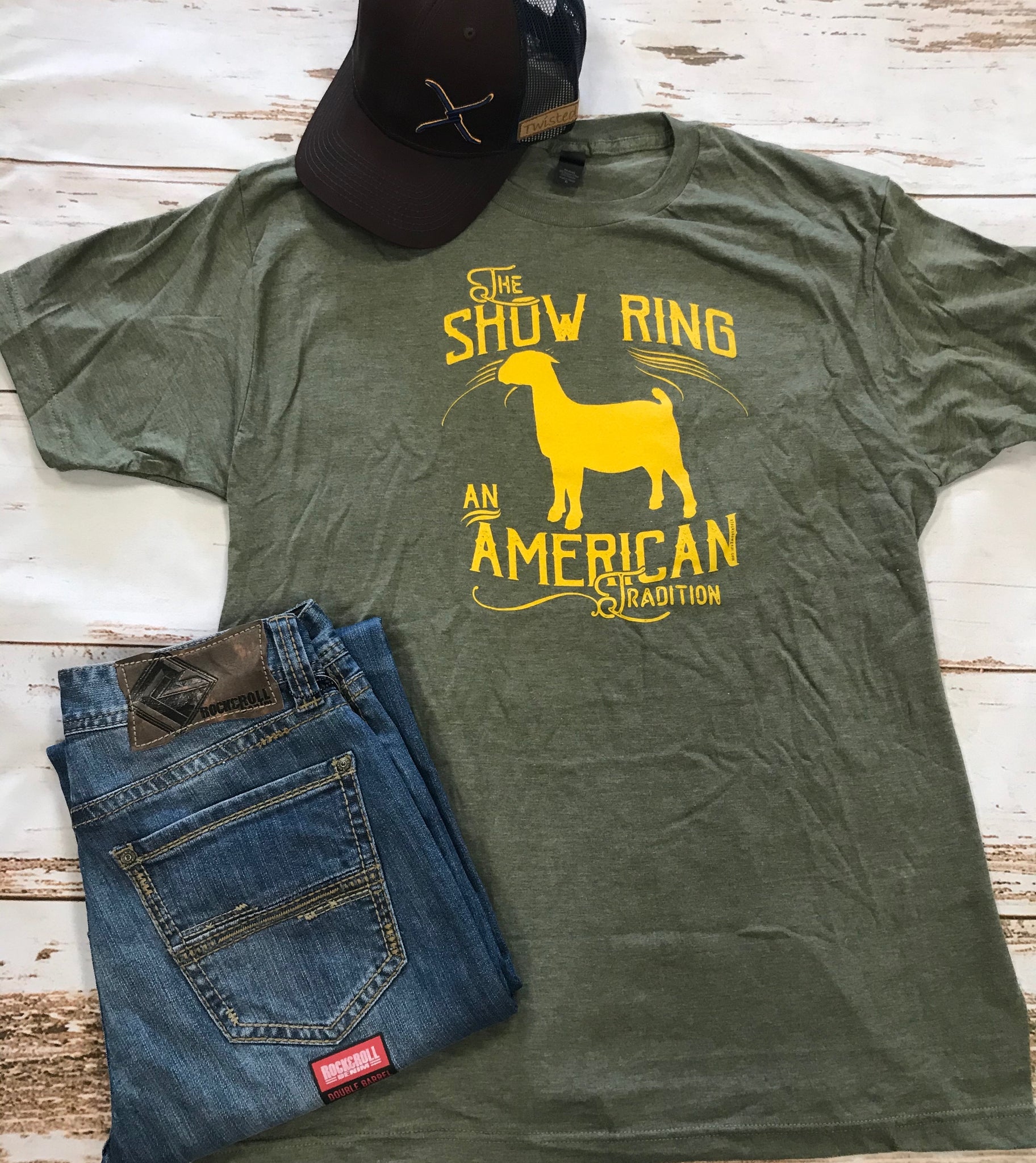 American Tradition Goat Show Ring Tee Clearance