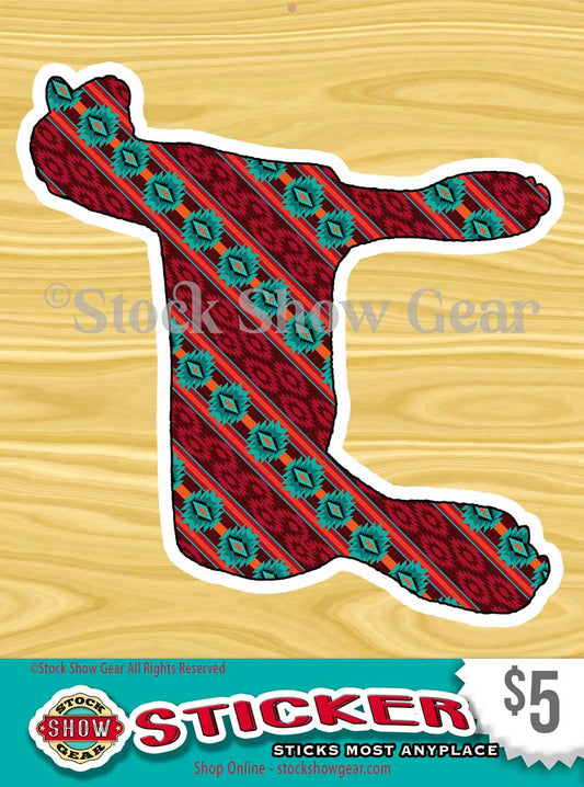 Patterned Sheep Stickers