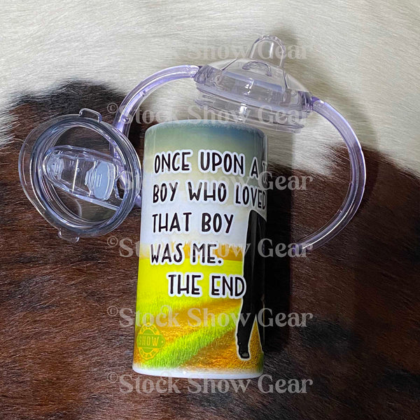 Black Baldy Pair-Once Upon A Time Sippy Tumblers