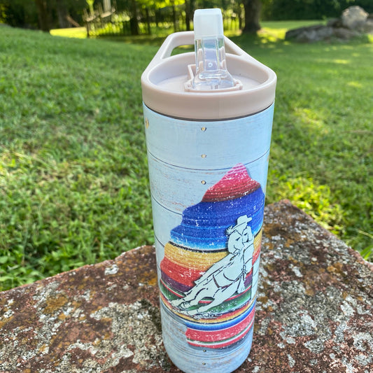 Barrel Racer "Serape Arrow" Tumbler