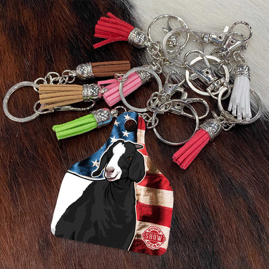 Black Head Boer Goat Keychains