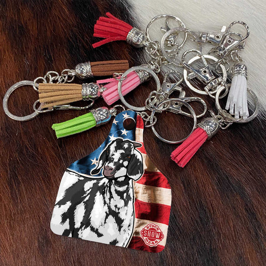 Dapple Boer Goat Keychains