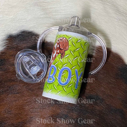 Dapple Boer Buck "Farm Boy" Sippy Training Cup