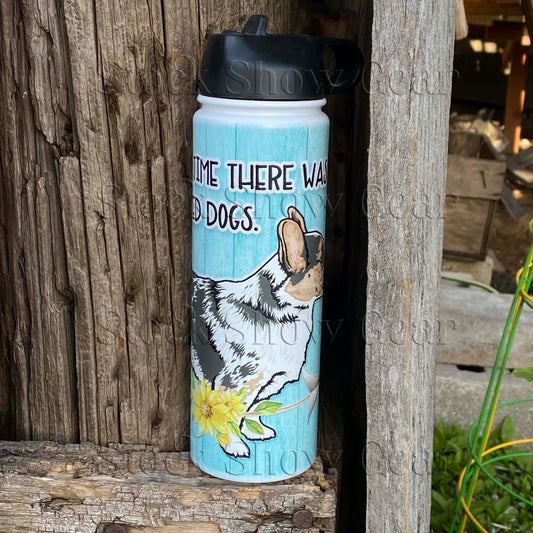 Cowboy Corgi "Story Time" Water Canteen