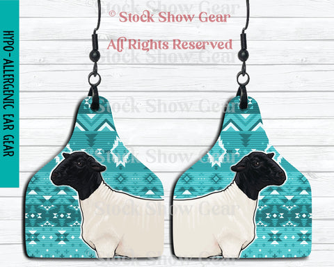Show Lamb Tan Aztec Tumbler – Stock Show Gear