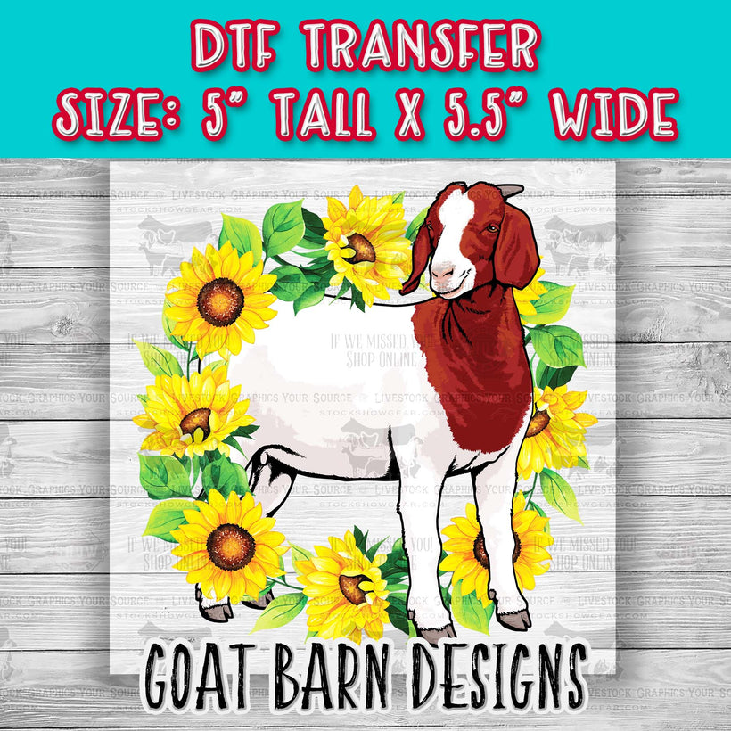 Goat DIY Transfers