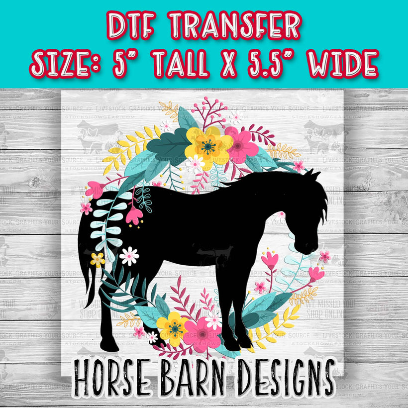 Horse Barn DIY Transfers