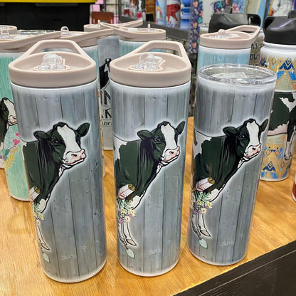 Black Holstein-Boho Arrows Design Tumblers