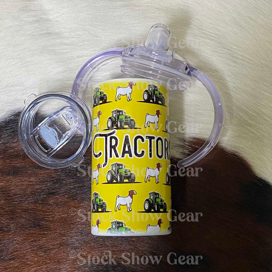 Goats & Tractors Sippy Training Cup