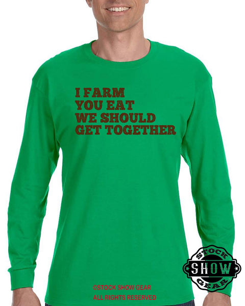 "I Farm" T-shirts