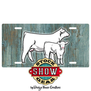 Cow Calf License Plates