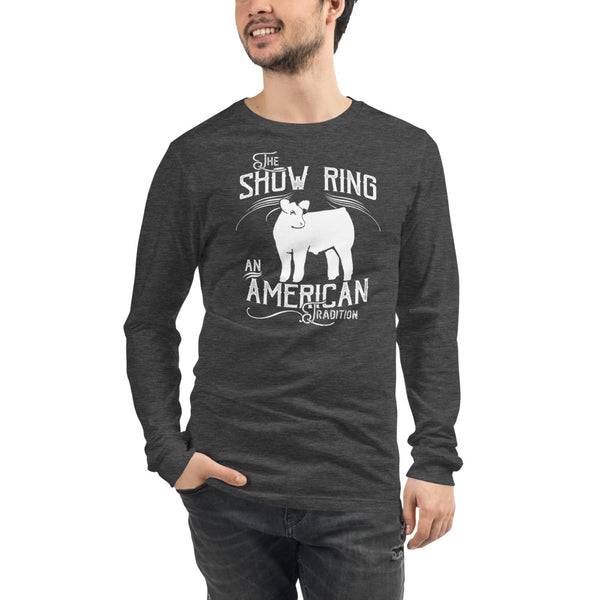 Show Steer-Show Ring American Tradition Long Sleeve Tee