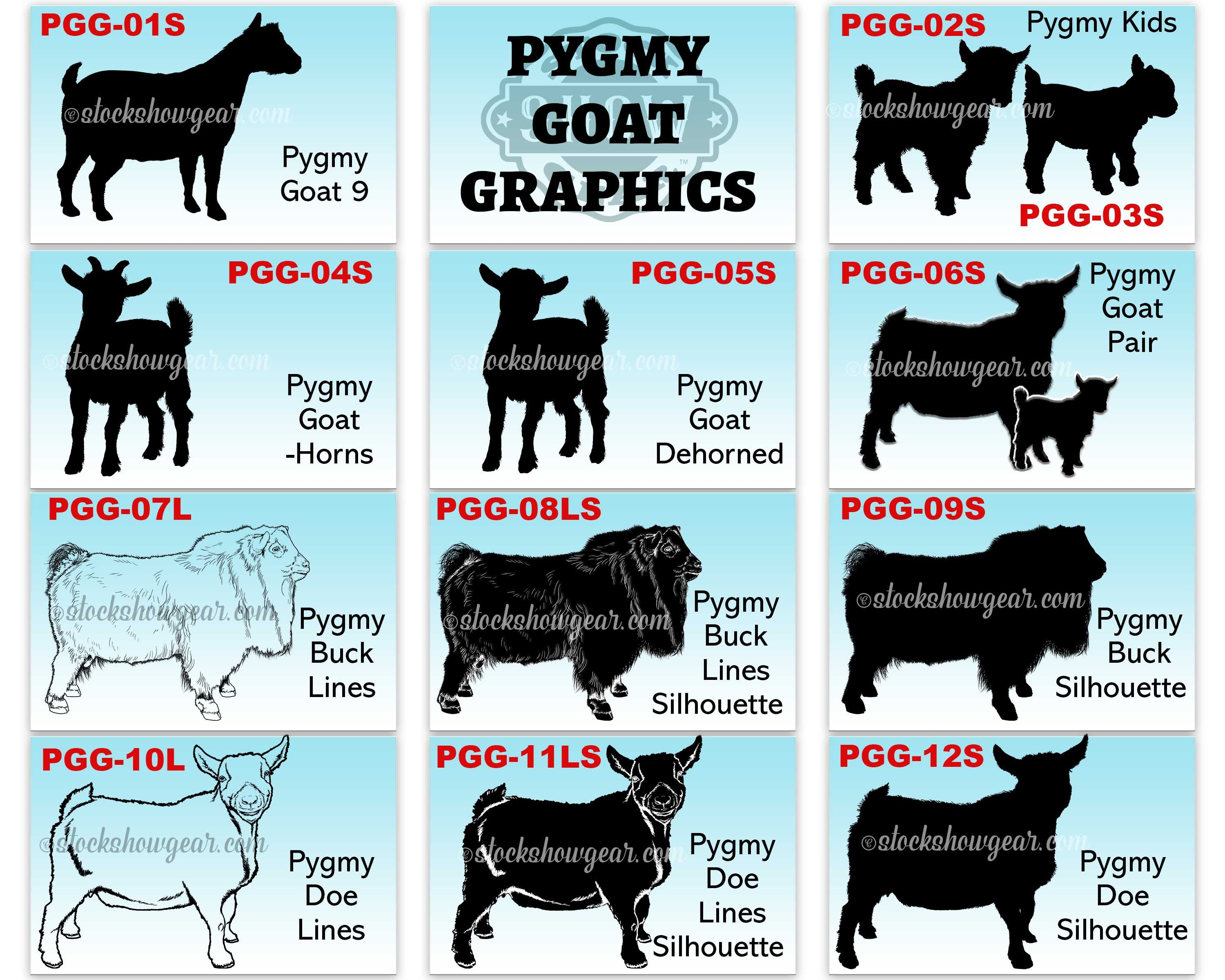 Pygmy Goat Graphics Pygmy Goat Graphics-Product Design – Stock Show Gear