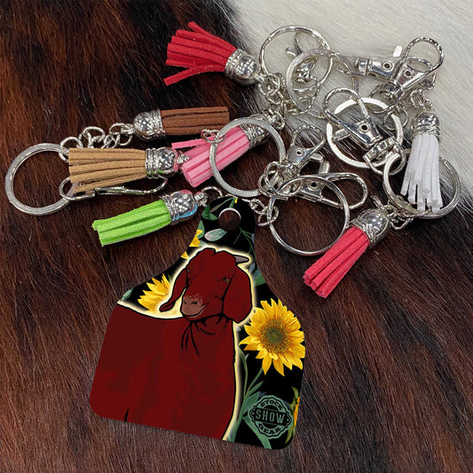 Red Boer Goat Keychains