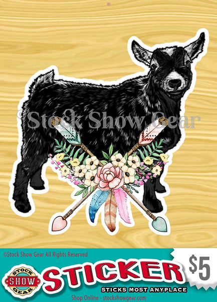 Agouti Pygmy Goat Stickers