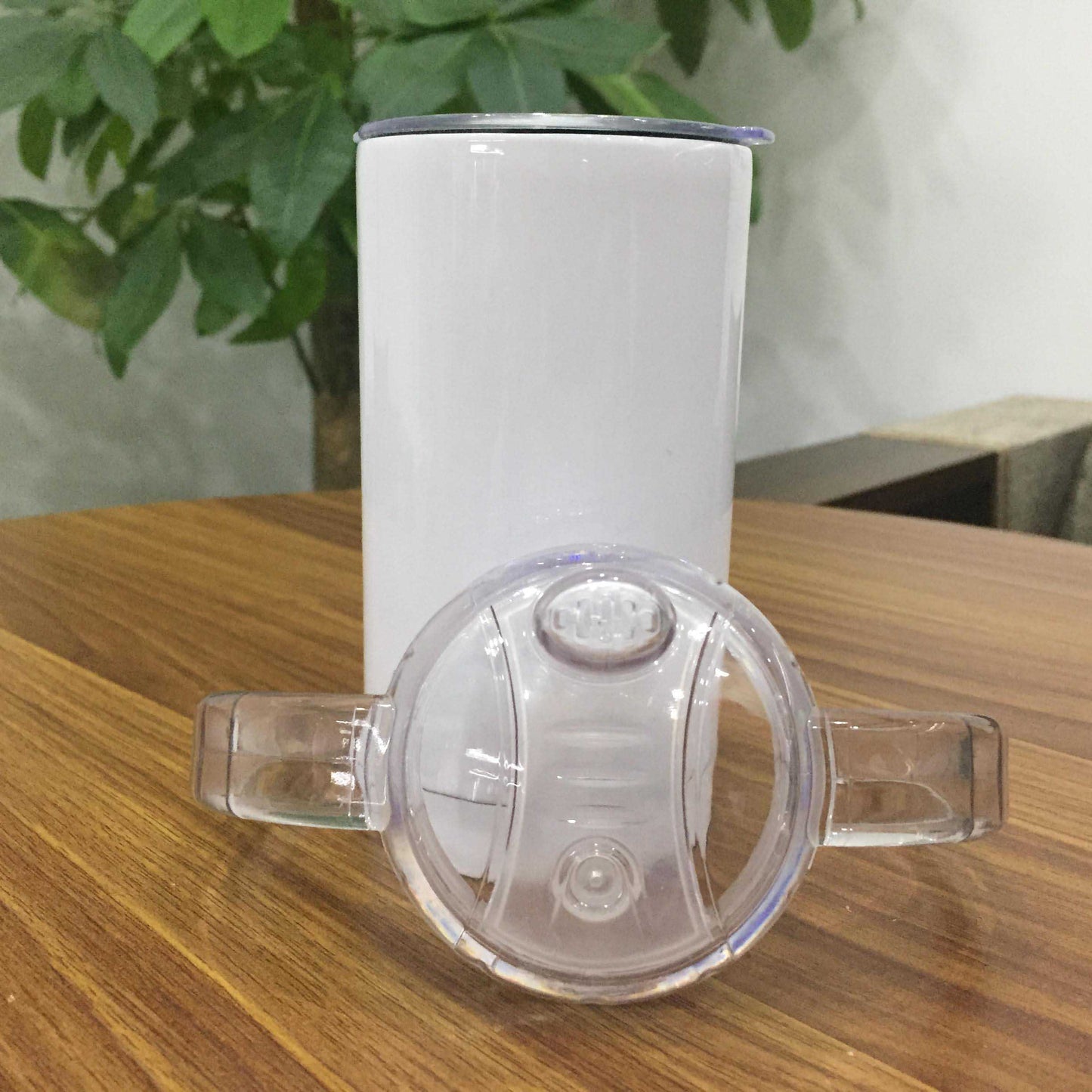 Charolais Calf 12oz. Sippy Cup Happy Wreath Design-Made to Order