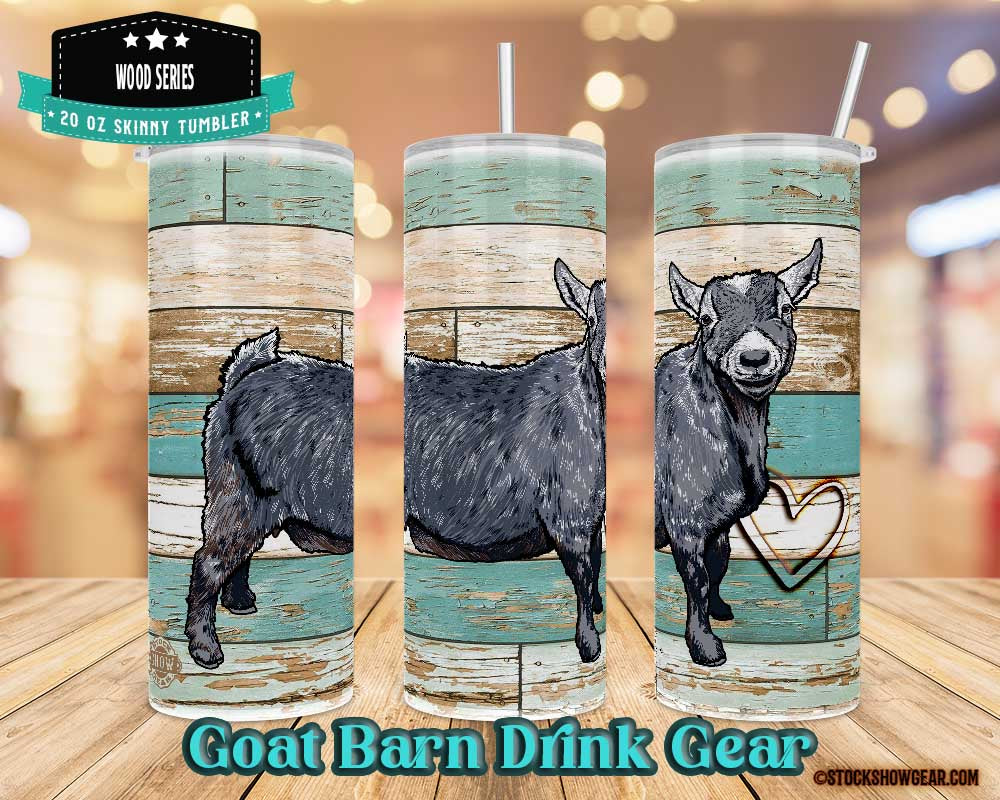 Pygmy Goat "Beach Board" Tumblers